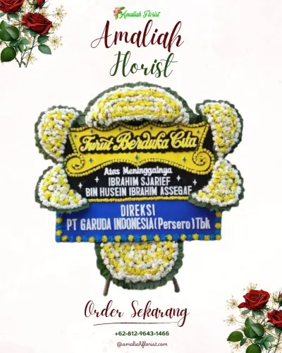 Papan Bunga Duka di Bagendung